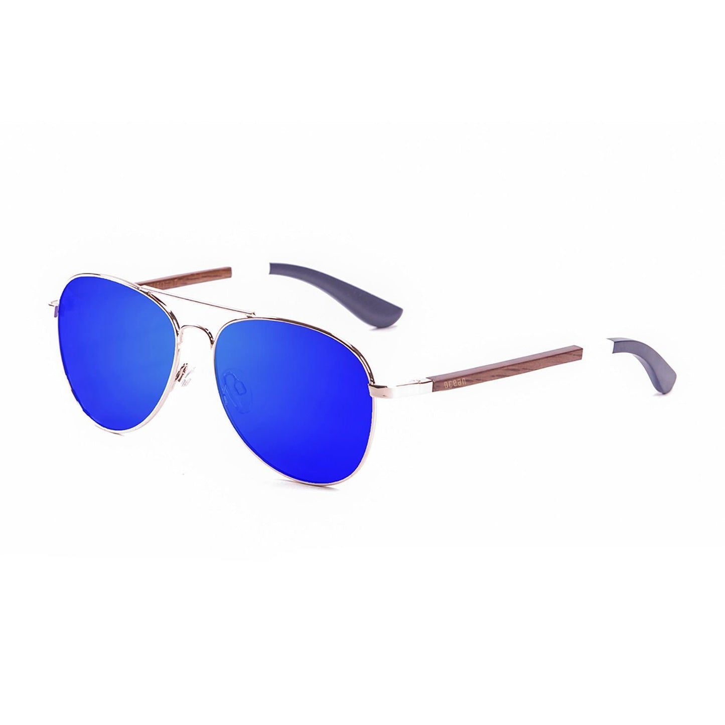 OCEAN SAN REMO WOOD Polarized Lifestyle Sunglasses